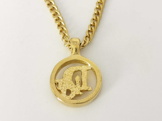 Dior Dior logo necklace necklace