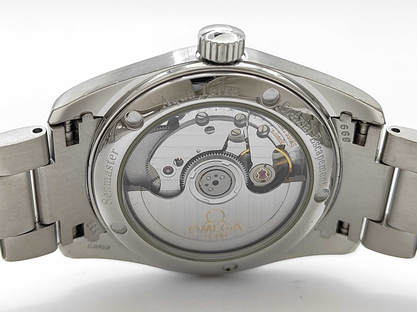 OMEGA 2504.80 80560012 Automatic Navy Dial Men's Watch