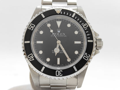 ROLEX 14060 T643827 Tritium Black Dial Oyster Bracelet Men's Watch