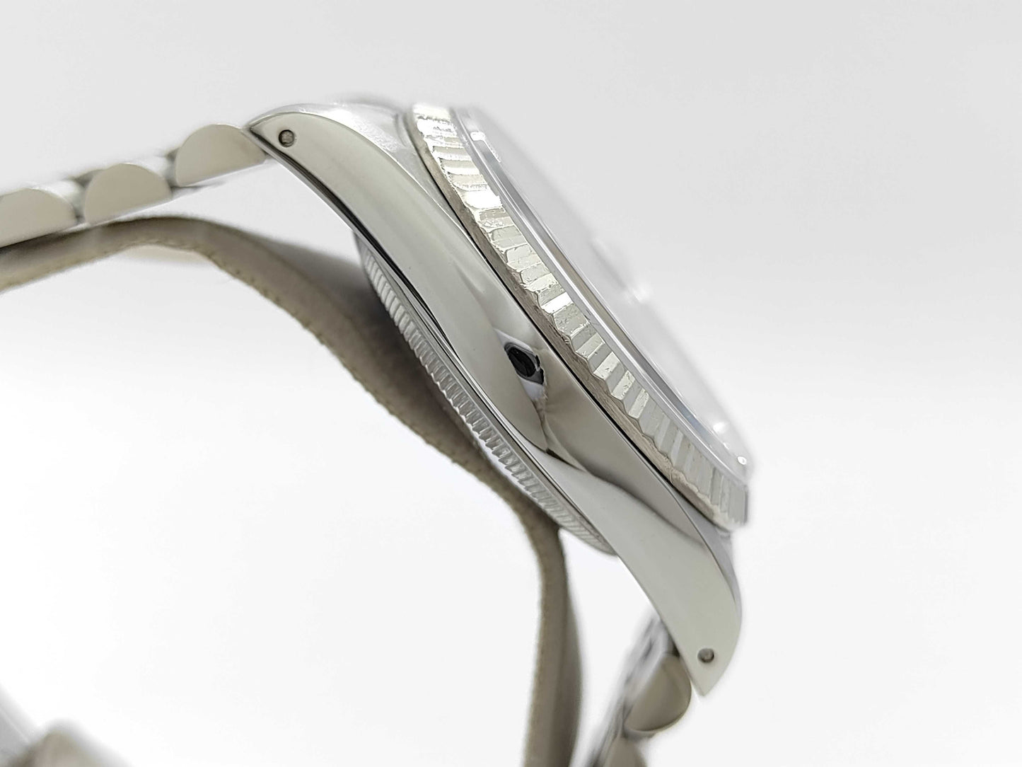 ROLEX 16234 L405656 Silver Dial Jubilee Bracelet Men's Watch