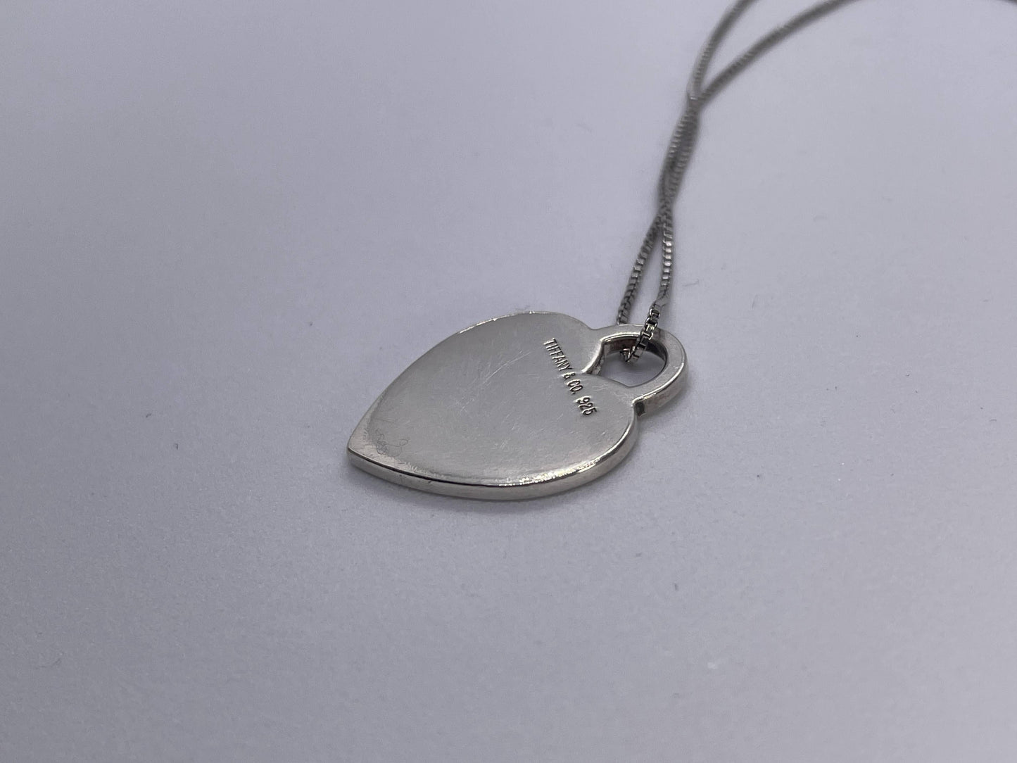 Tiffany & Co. Tiffany SV925 Return to Heart Tag Necklace, Approx. 5.9g