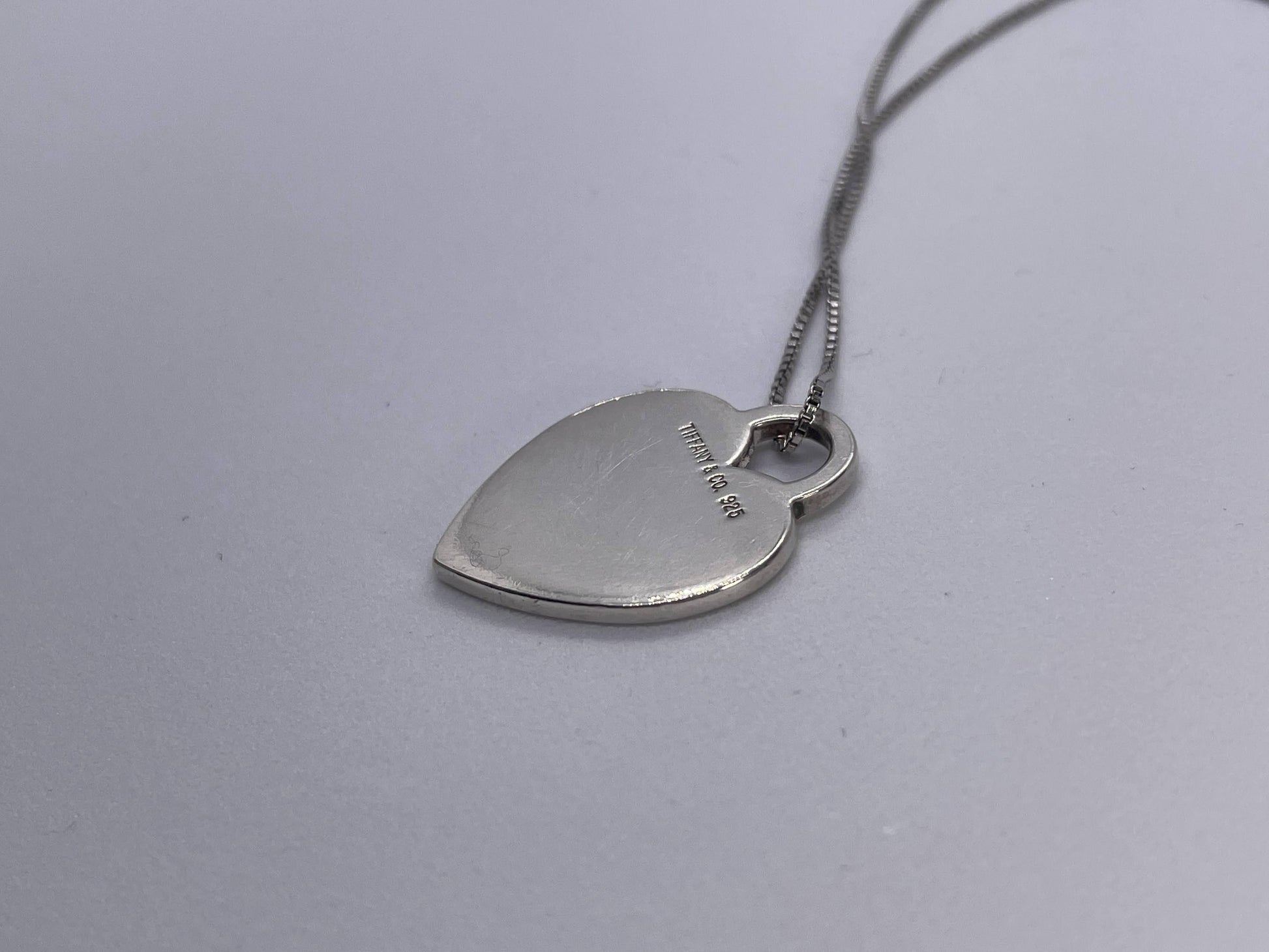 Tiffany & Co. Tiffany SV925 Return to Heart Tag Necklace, Approx. 5.9g
