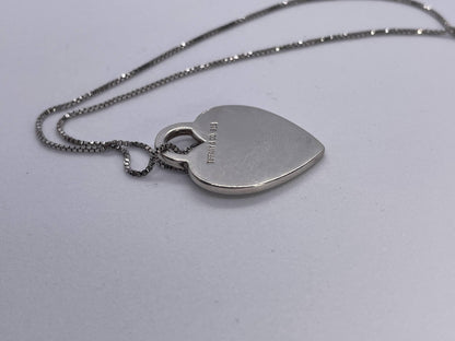 Tiffany & Co. Tiffany SV925 Return to Heart Tag Necklace, Approx. 5.9g