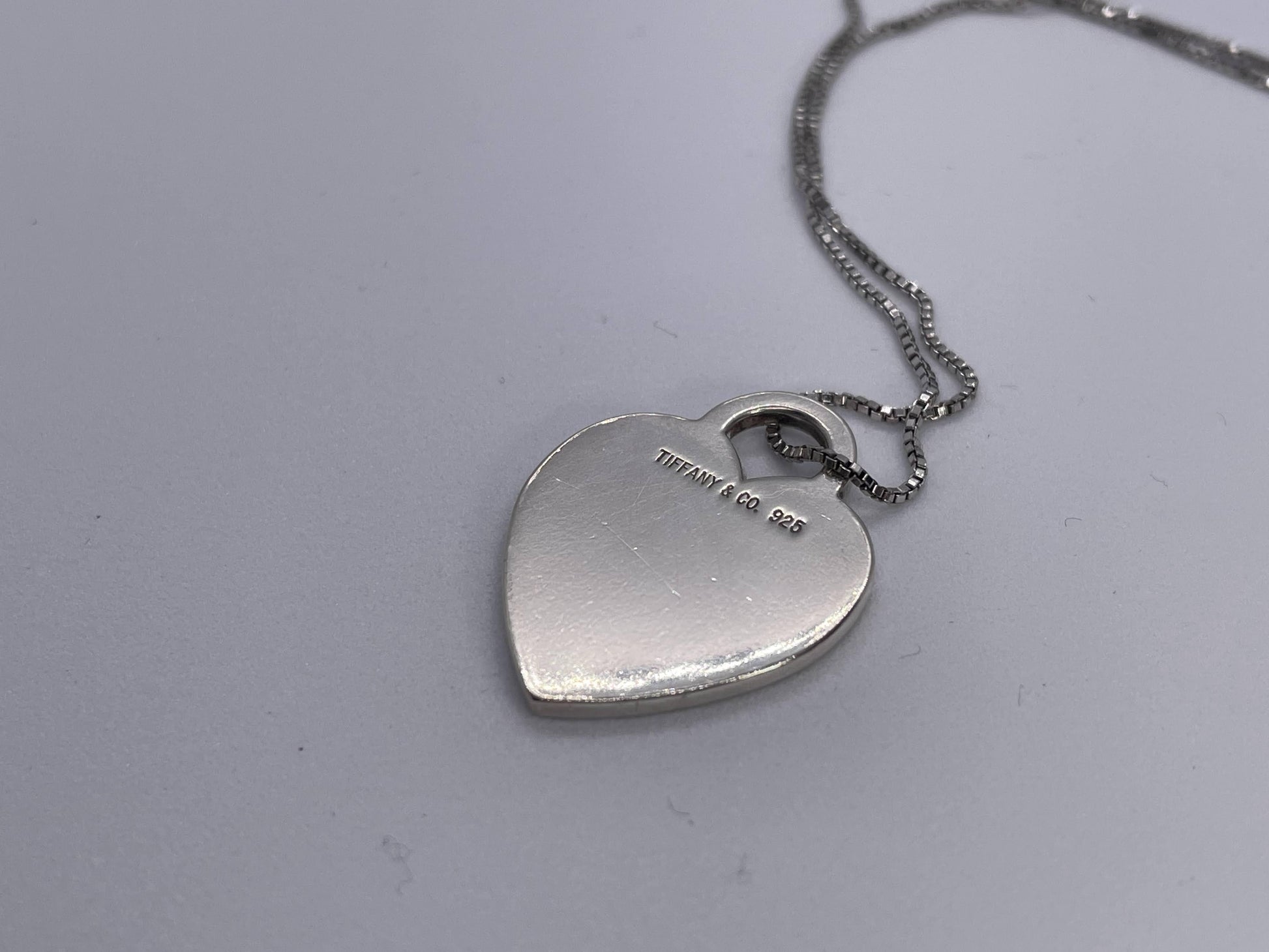Tiffany & Co. Tiffany SV925 Return to Heart Tag Necklace, Approx. 5.9g