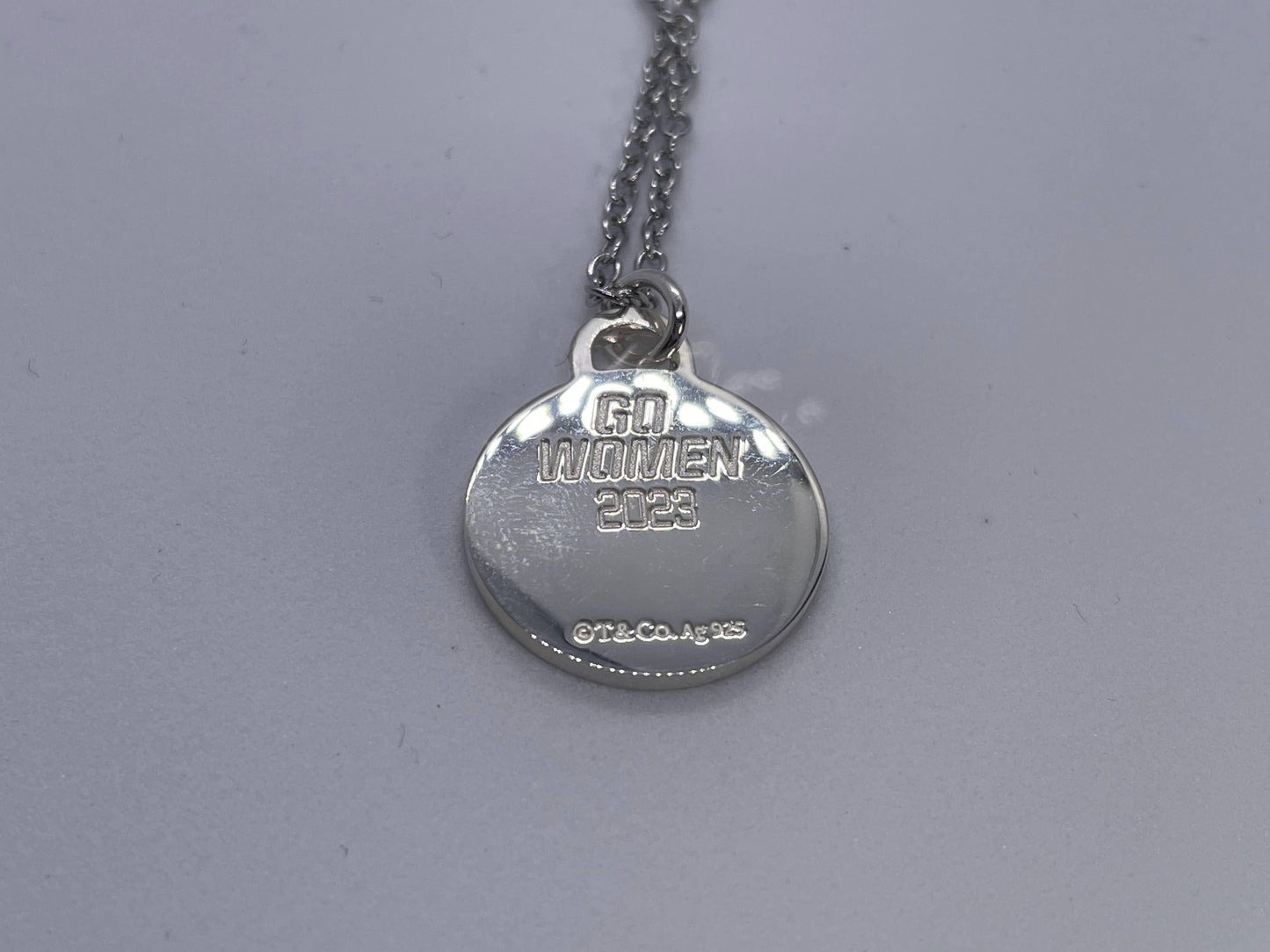 Tiffany & Co. SV925, approximately 5g, Tiffany Women's Marathon 2023 necklace pendant top