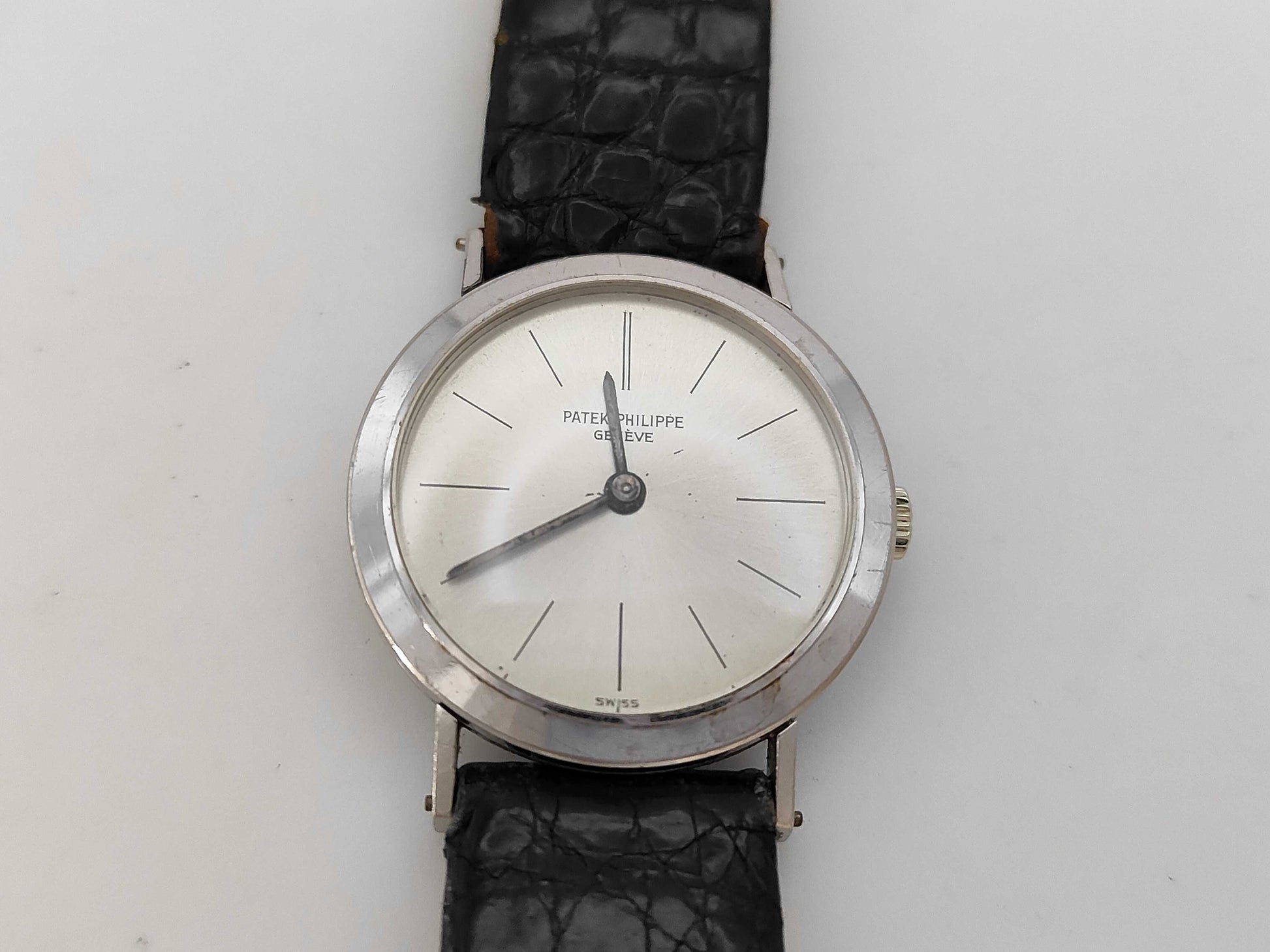 PATEK PHILIPPE Hand-wound K18WG Women's Watch