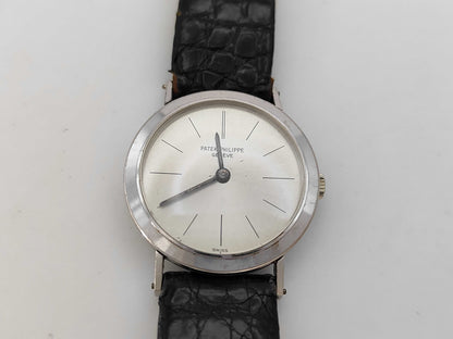 PATEK PHILIPPE Hand-wound K18WG Women's Watch