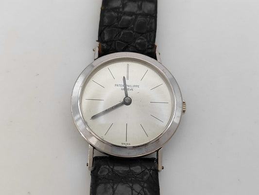 PATEK PHILIPPE Hand-wound K18WG Women's Watch