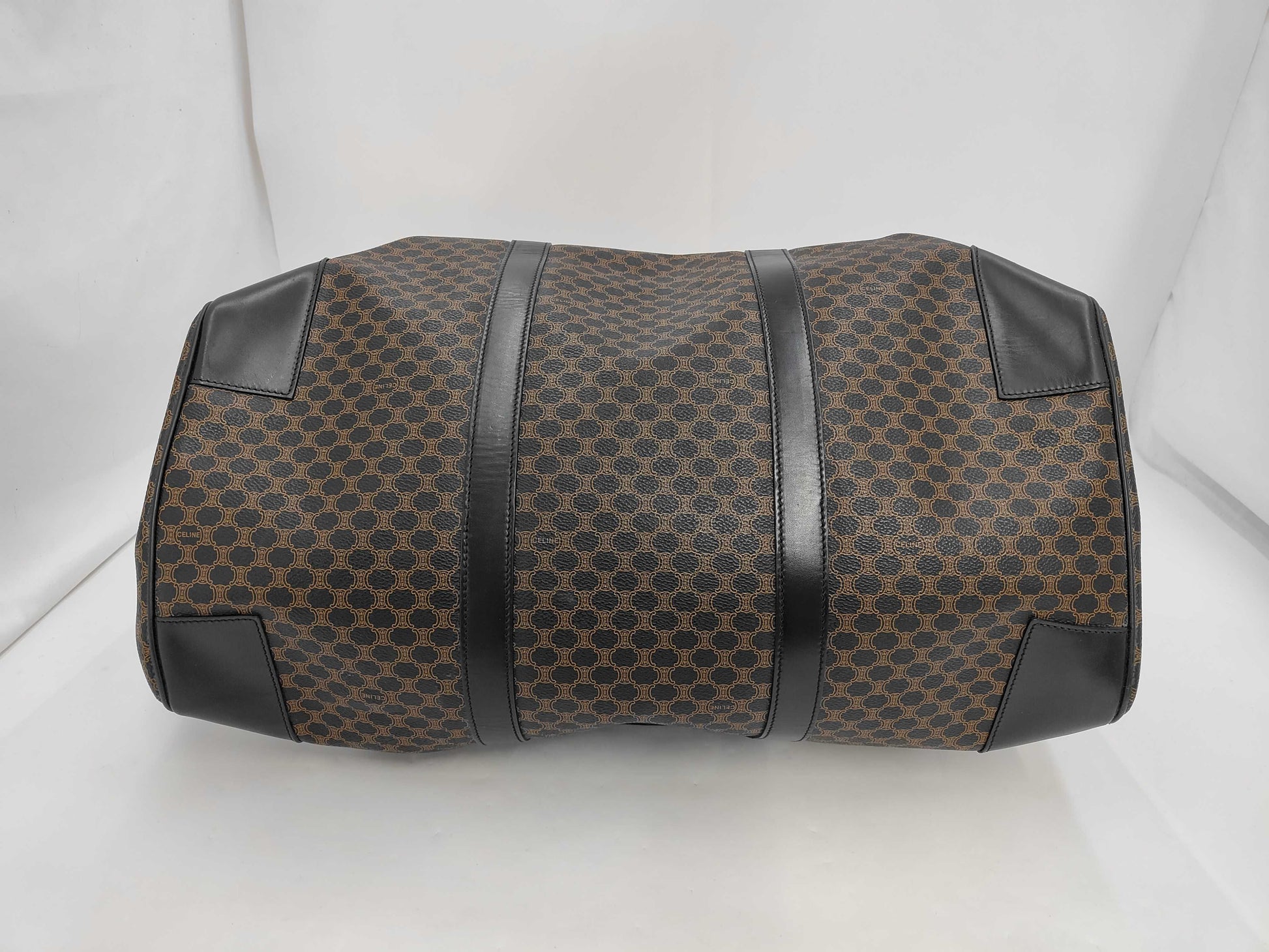 CELINE Macadam Boston Bag, Black