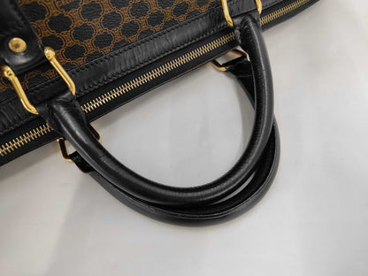 CELINE Macadam Boston Bag, Black