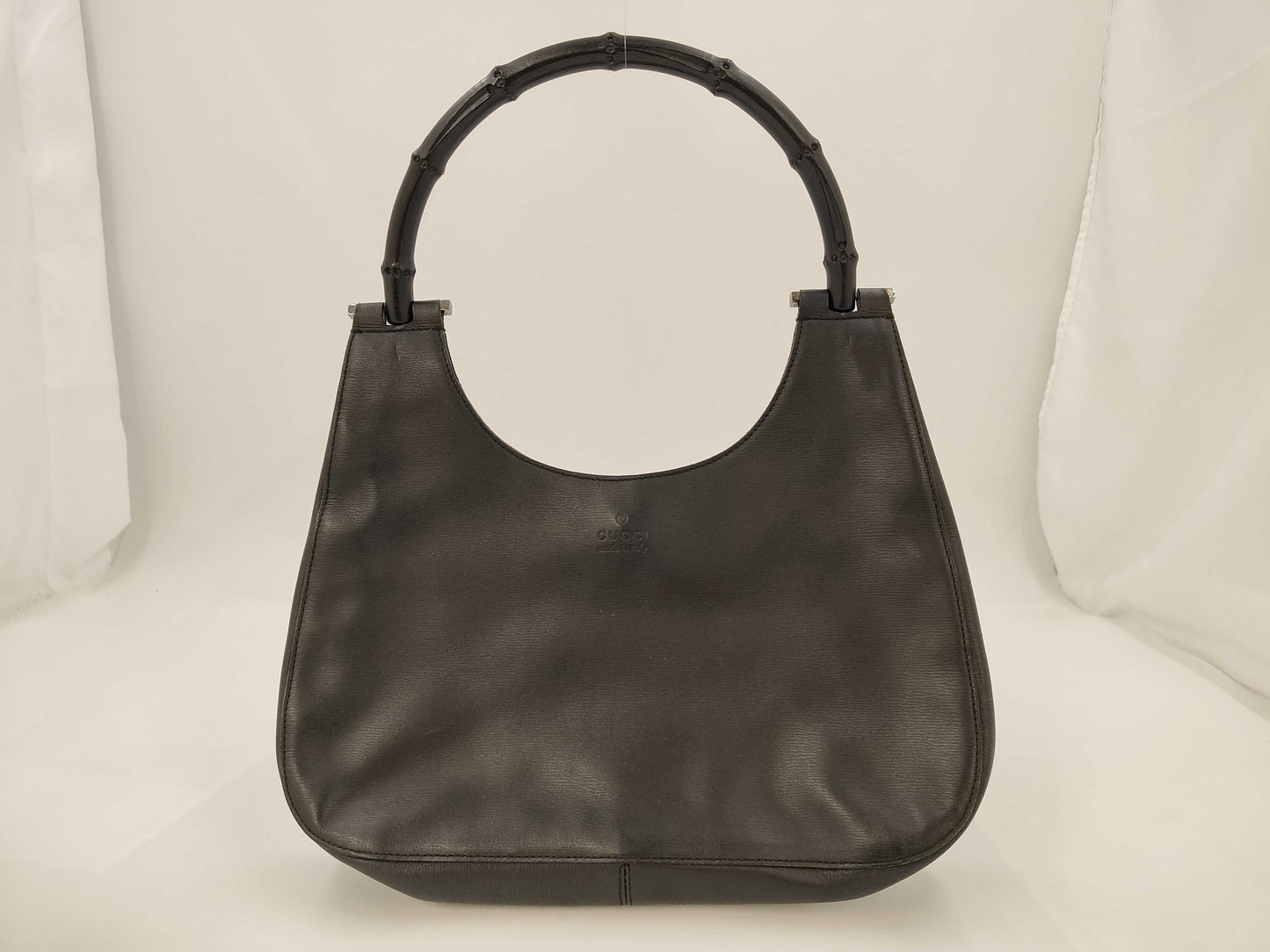 GUCCI Gucci Leather Bamboo Handbag Handbag