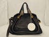 Chloe Leather Paraty 2-Way Handbag, Black