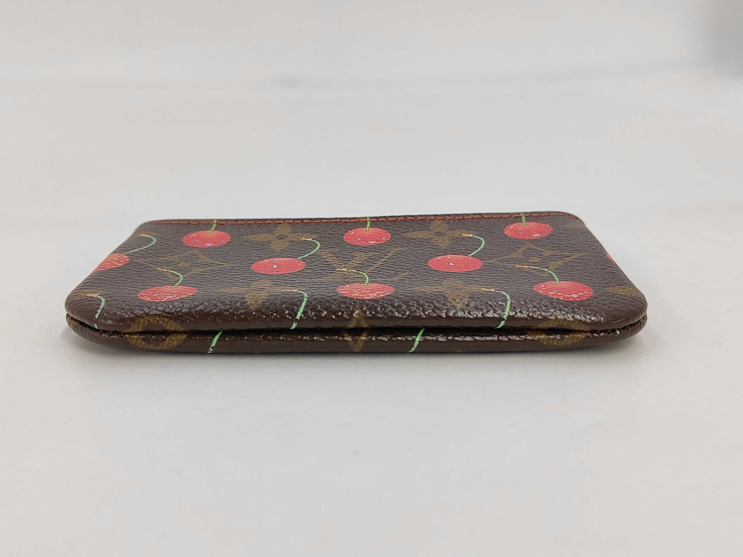LOUIS VUITTON Monogram Cherry Pochette Cle Coin Case