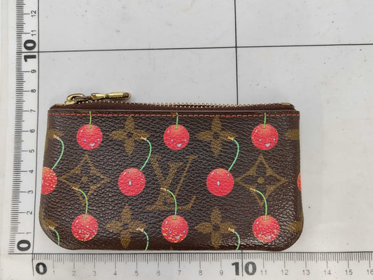 LOUIS VUITTON Monogram Cherry Pochette Cle Coin Case