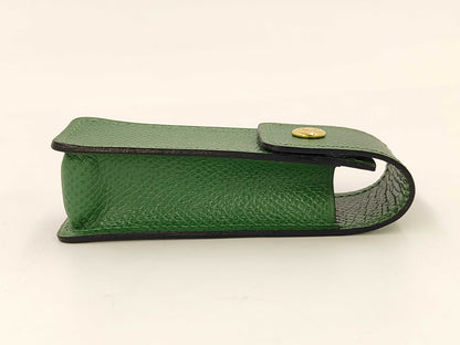 HERMES Leather Lip Case/Gum Case Pouch