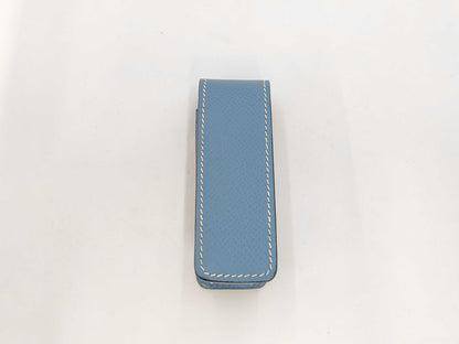 HERMES Leather Lip Case/Gum Case Pouch