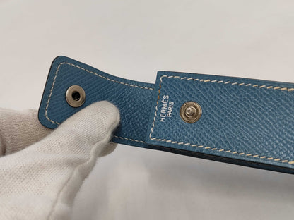 HERMES Leather Lip Case/Gum Case Pouch