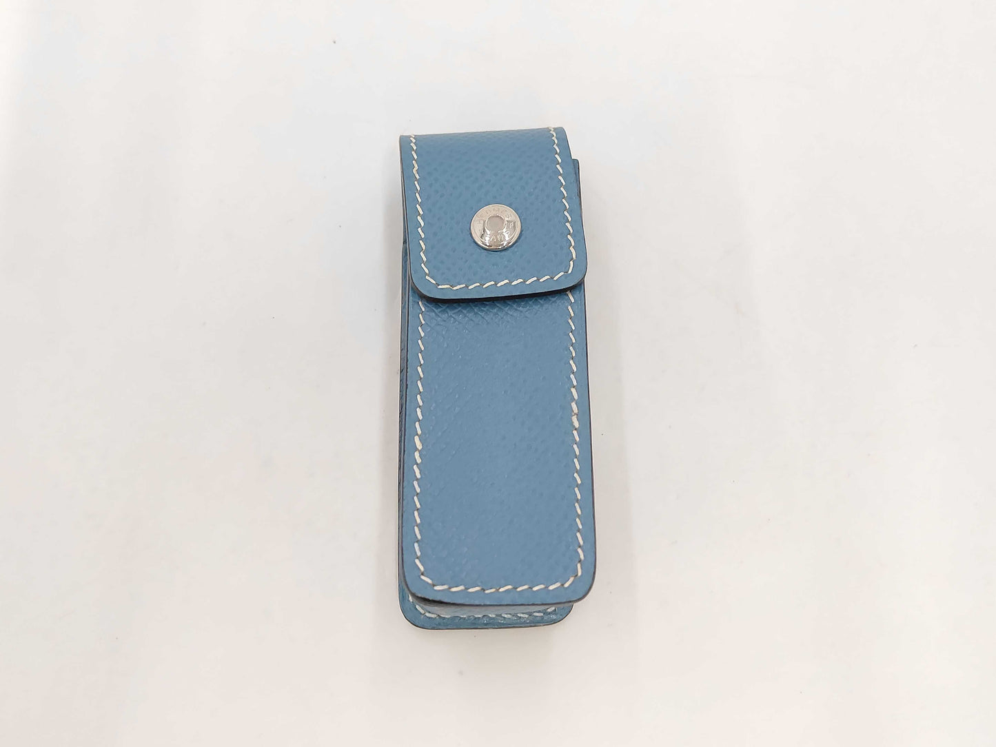 HERMES Leather Lip Case/Gum Case Pouch