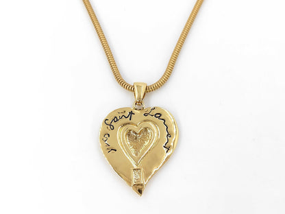 Yves Saint Laurent Heart Necklace