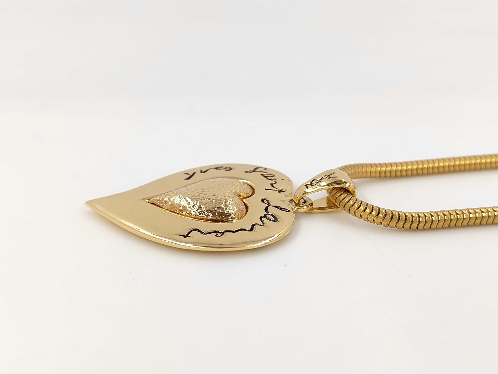 Yves Saint Laurent Heart Necklace