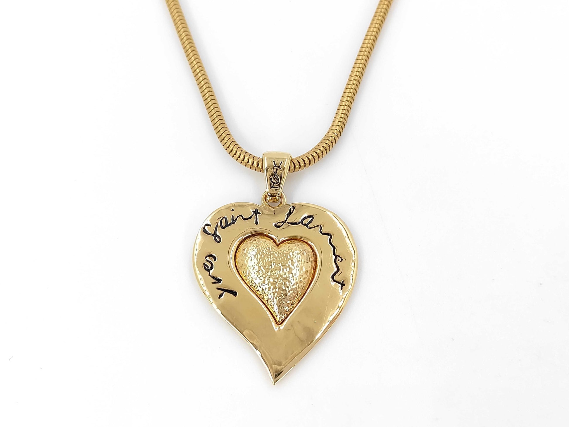 Yves Saint Laurent Heart Necklace