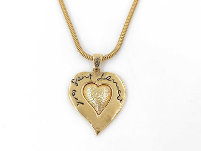 Yves Saint Laurent Heart Necklace