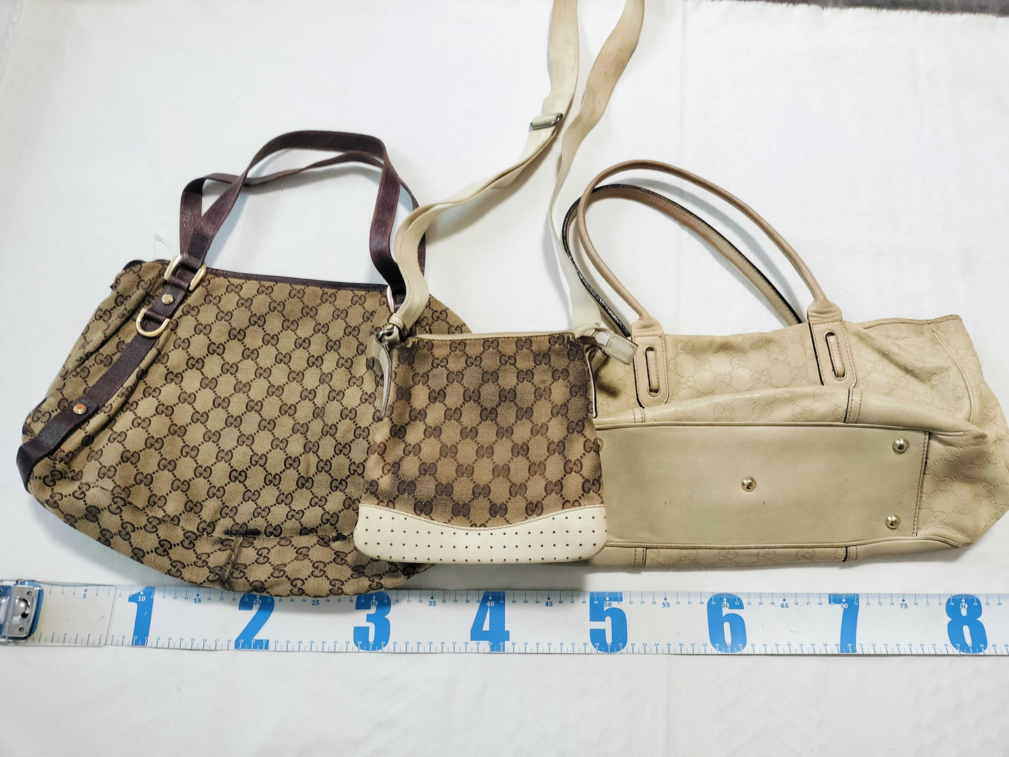 GUCCI Guccissima Gucci 3-piece bag set GG Guccissima and other handbags