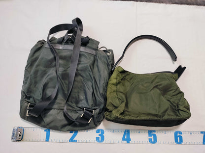 PRADA Nylon Prada Backpack and 2 other bags