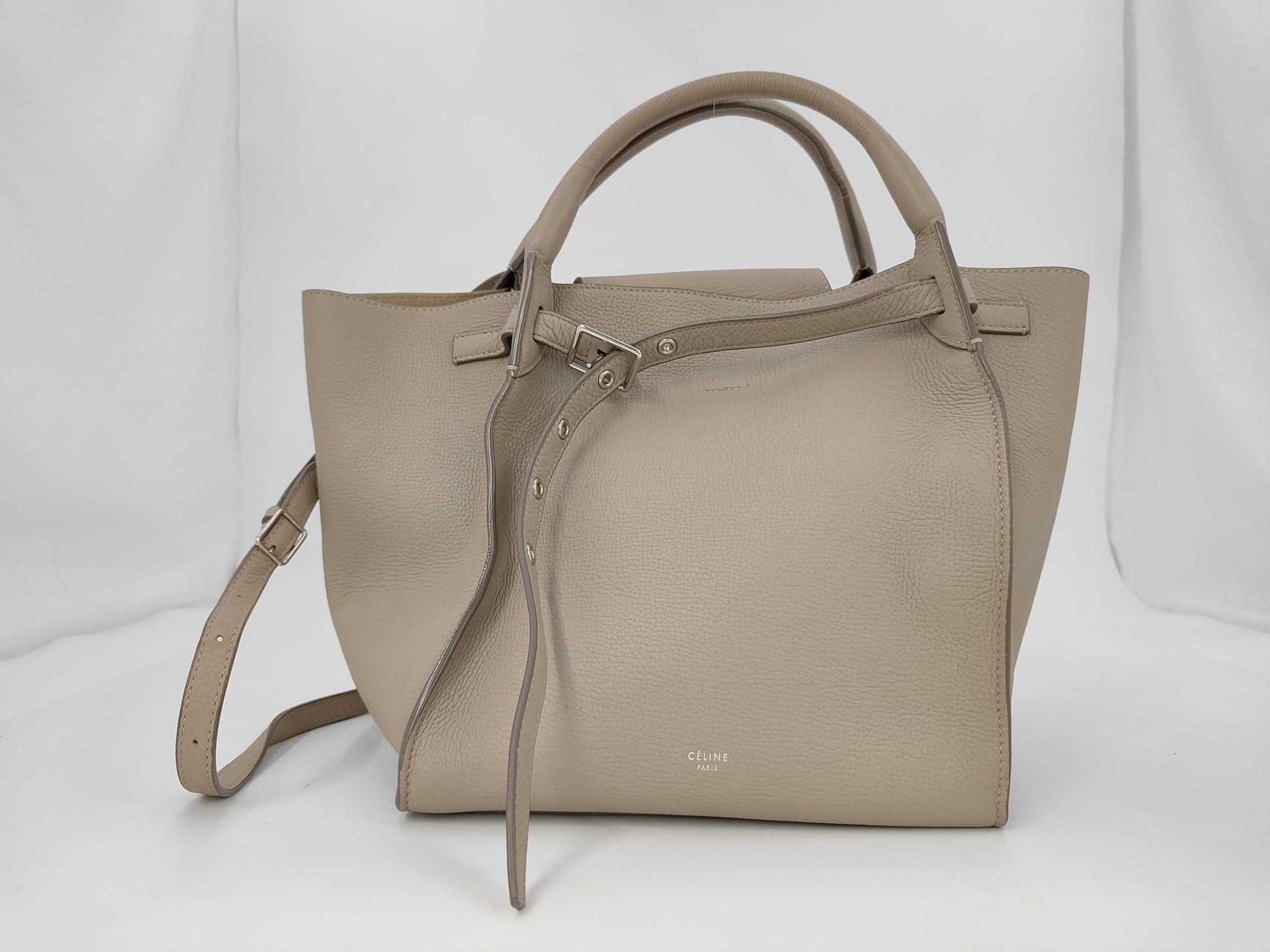CELINE Phoebe Big Bag Small with Long Strap Tote Bag