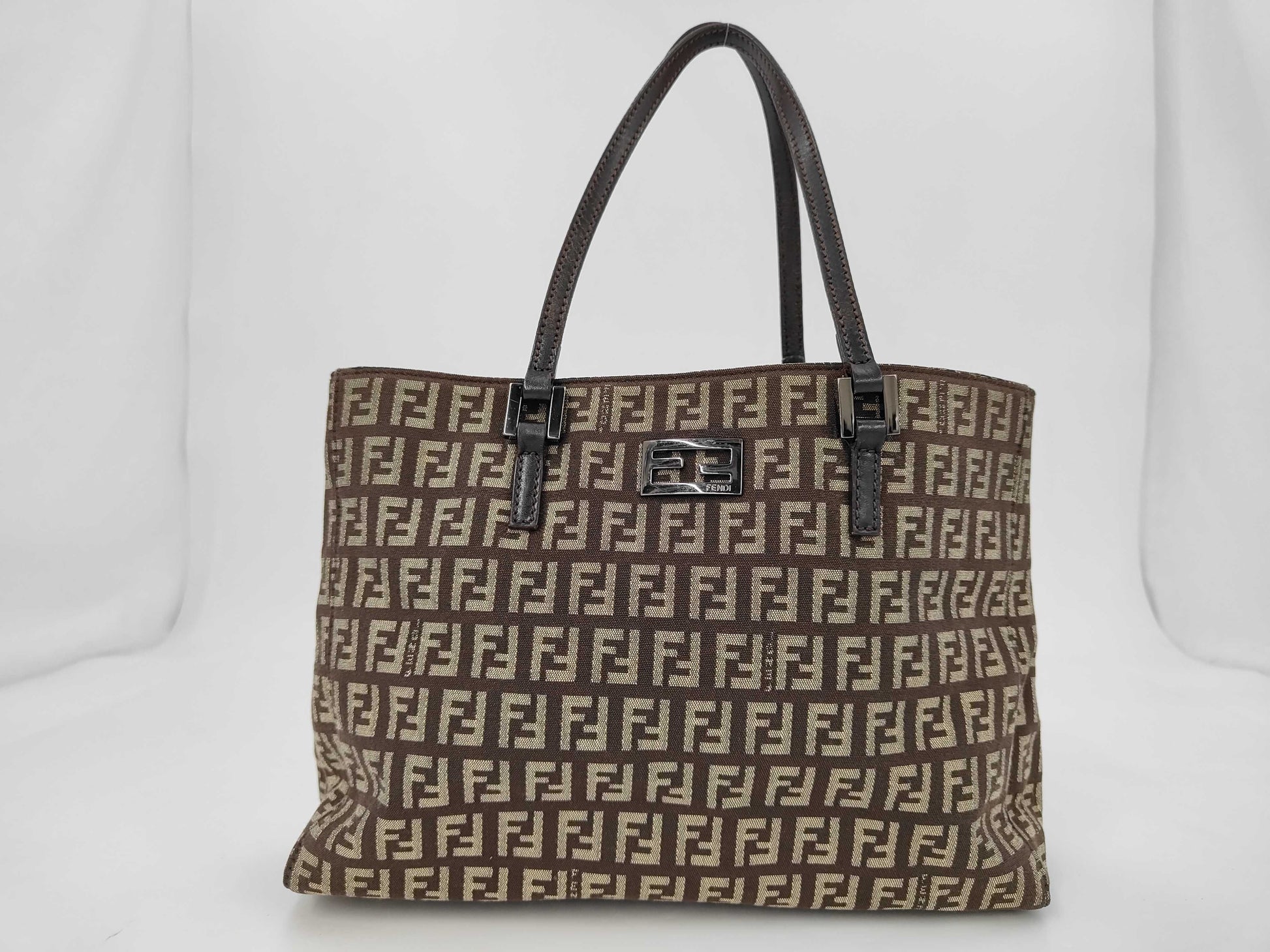 FENDI Zucchino Mini Handbag