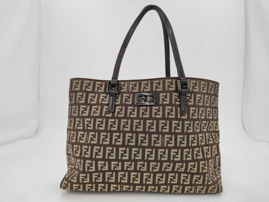 FENDI Zucchino Mini Handbag