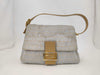 FENDI Mamma Bucket Zucchino Shoulder Bag with Gold Hardware