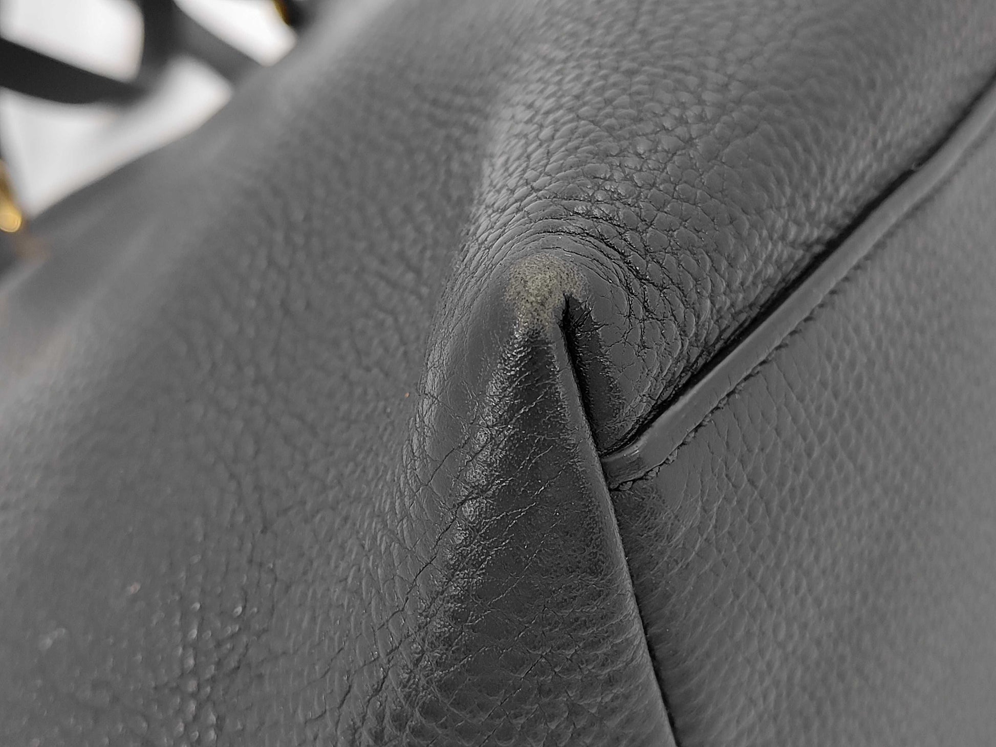 PRADA Prada logo embossed leather tote bag