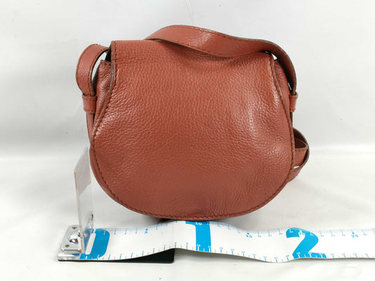 Chloe Chloe Marcie Orange Shoulder Bag