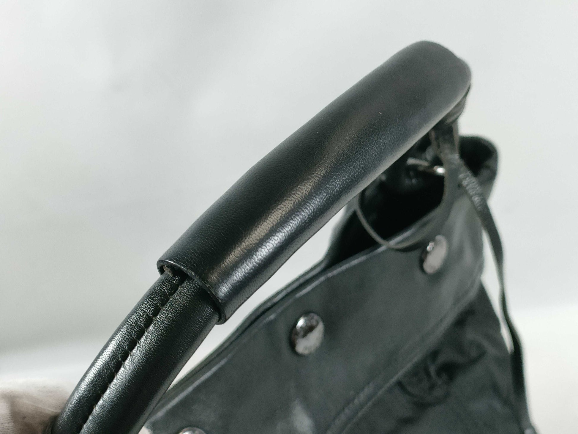 PRADA Nylon and Leather One-Shoulder Bag Shoulder Bag