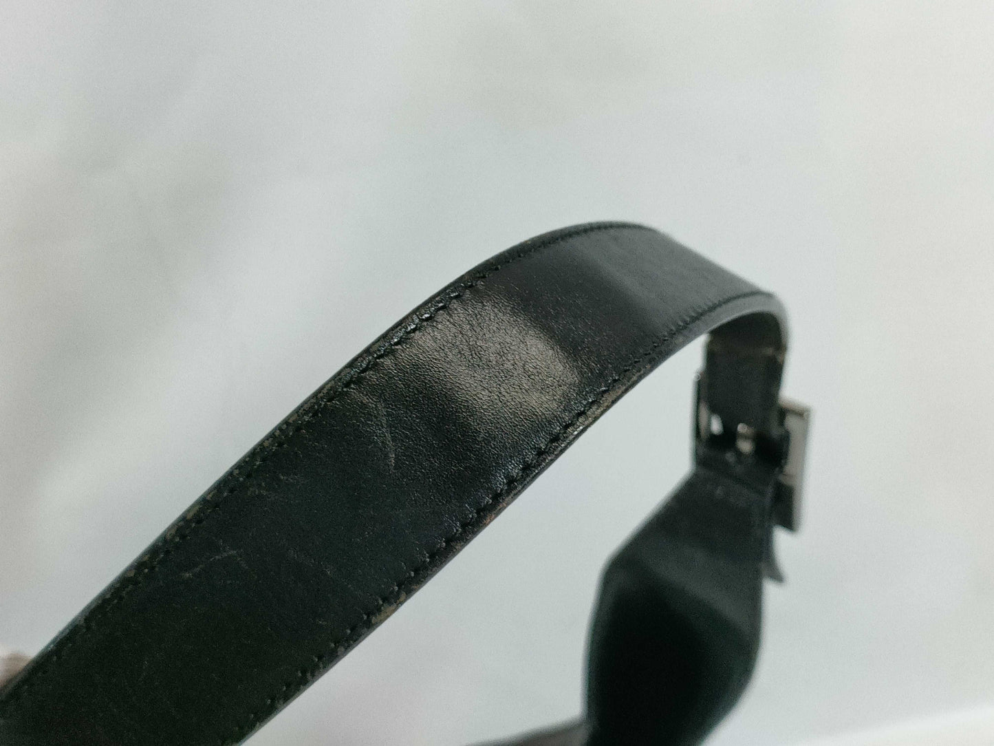 GUCCI GG Canvas Jackie GG Canvas Black Shoulder Bag