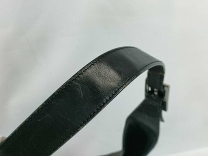 GUCCI GG Canvas Jackie GG Canvas Black Shoulder Bag