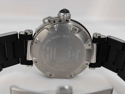 Cartier Pasha Seatimer W31077U2 2790 520996LX Automatic Men's Watch
