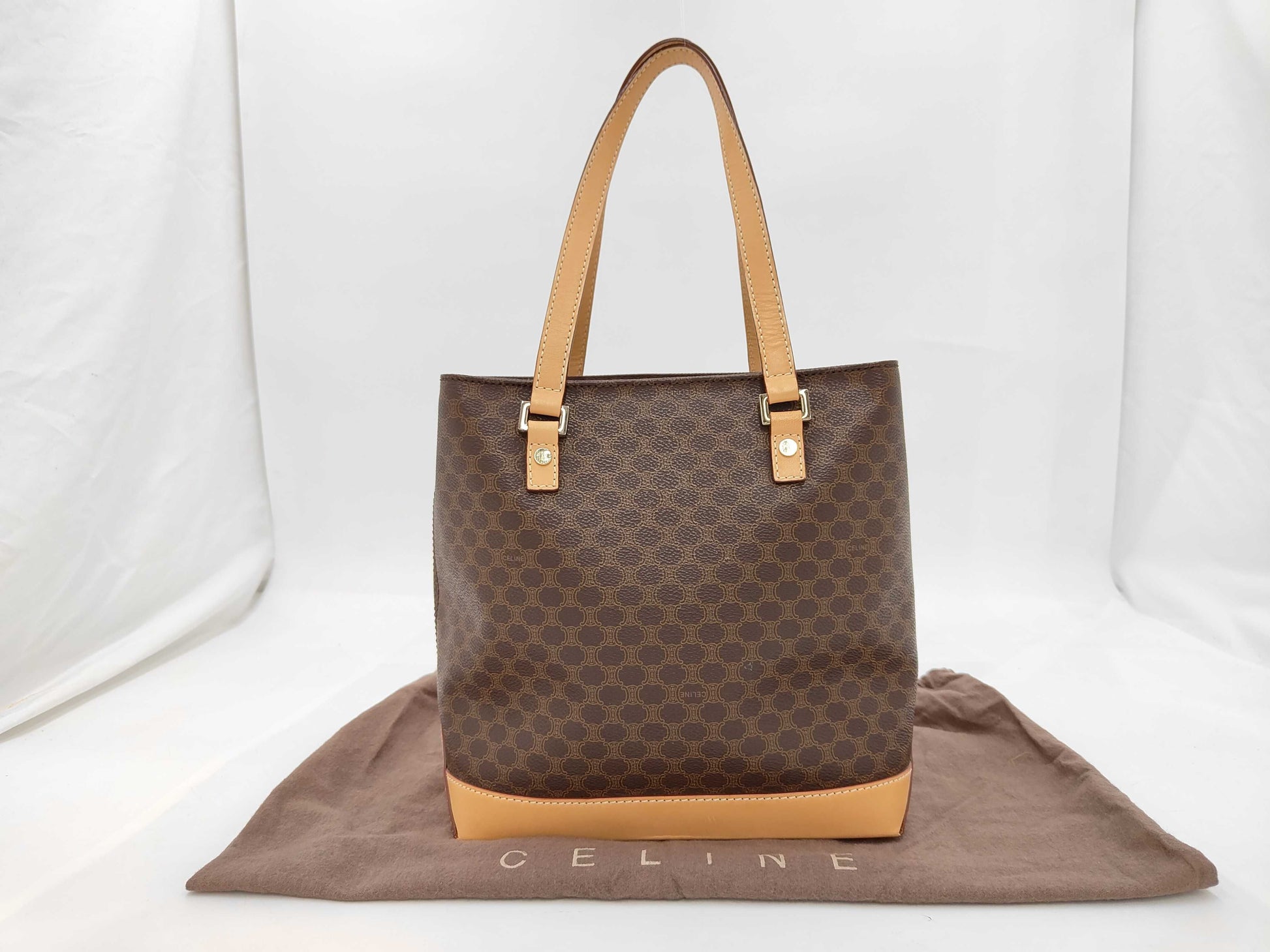 CELINE Macadam Tote Bag