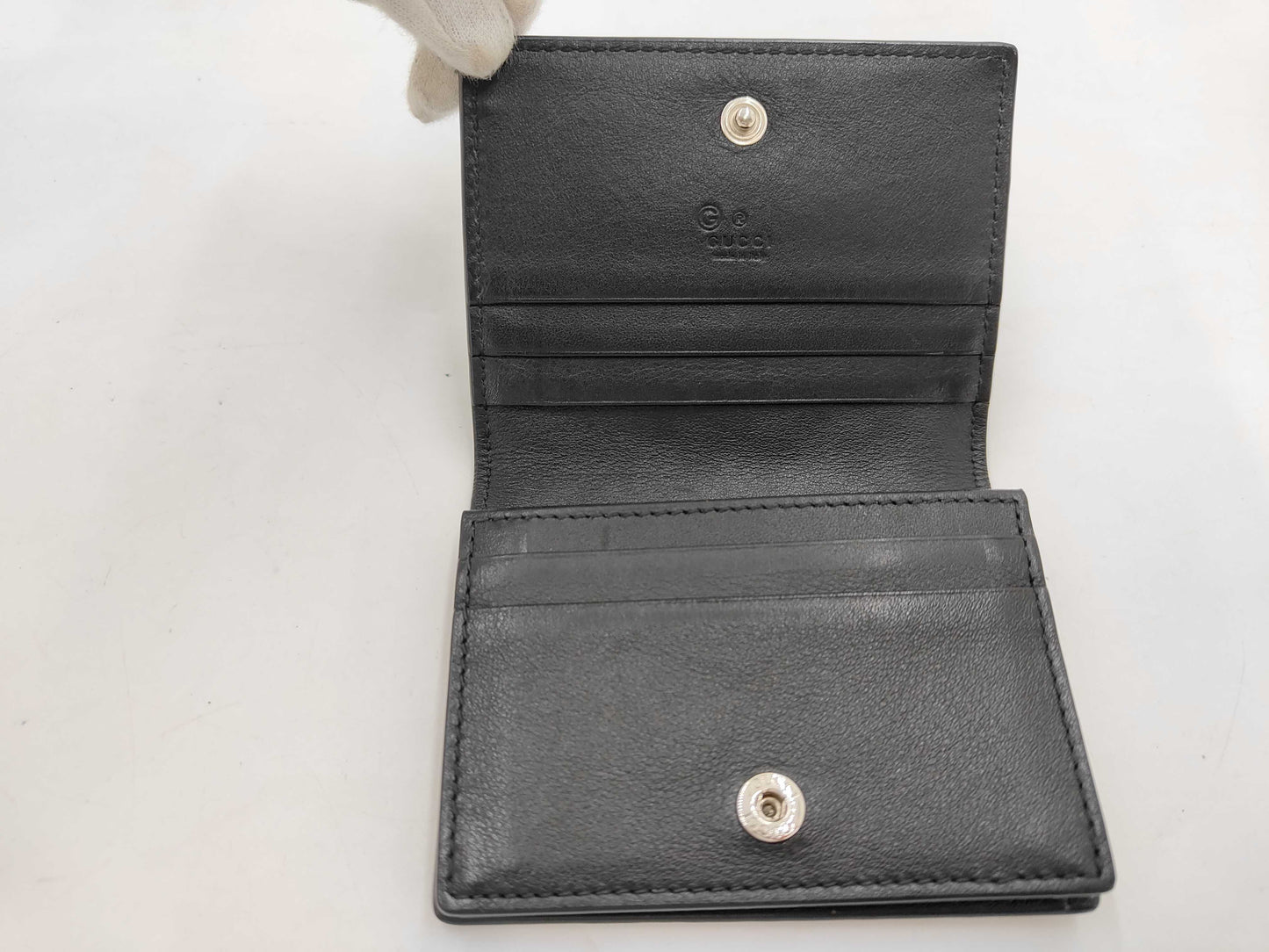 GUCCI Microssima Card Case 544474 Coin Case