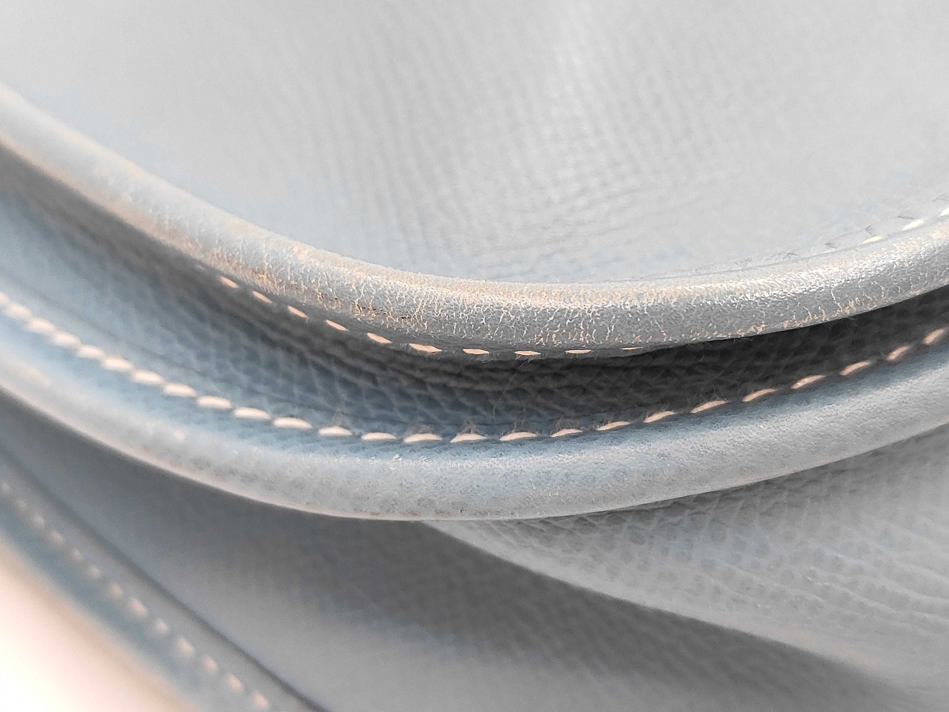 HERMES Evelyn Evelyn II Epson PM Blue Jean Shoulder Bag