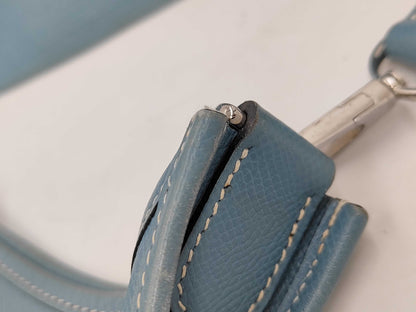 HERMES Evelyn Evelyn II Epson PM Blue Jean Shoulder Bag