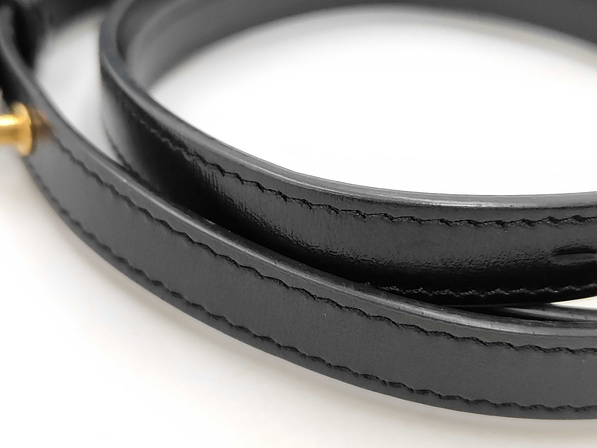 CELINE Mini Claude Leather Black Shoulder Bag