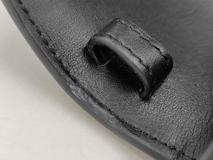 CELINE Mini Claude Leather Black Shoulder Bag