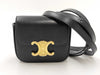 CELINE Mini Claude Leather Black Shoulder Bag