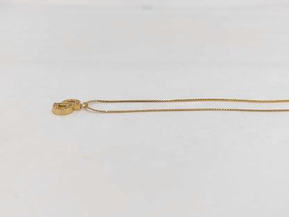 Dior Logo GP Rhinestone Necklace