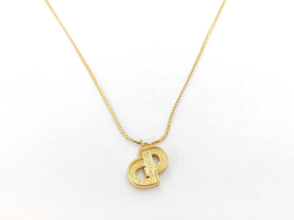 Dior Logo GP Rhinestone Necklace