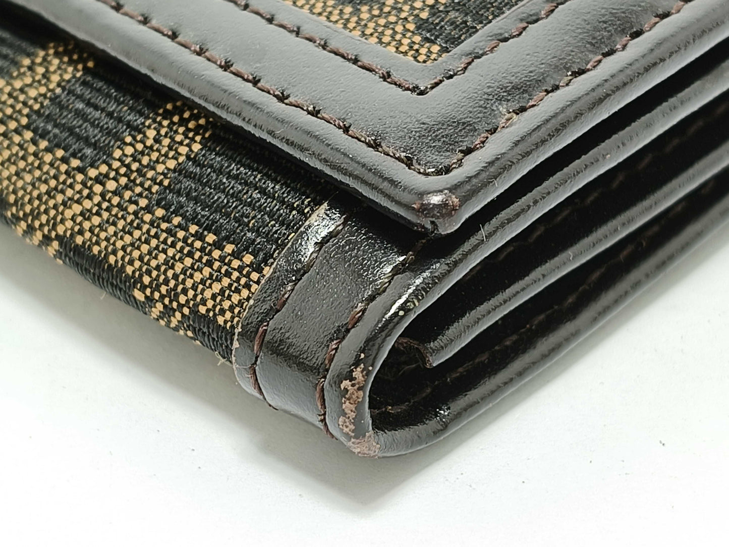 FENDI Zucca pattern Fendi Zucca bifold long wallet