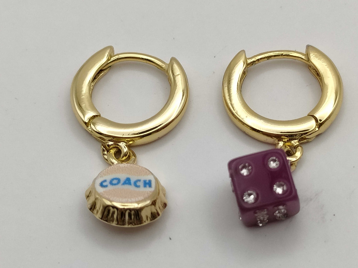 COACH 2-piece earring set