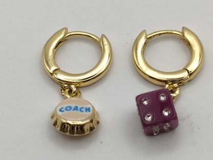 COACH 2-piece earring set
